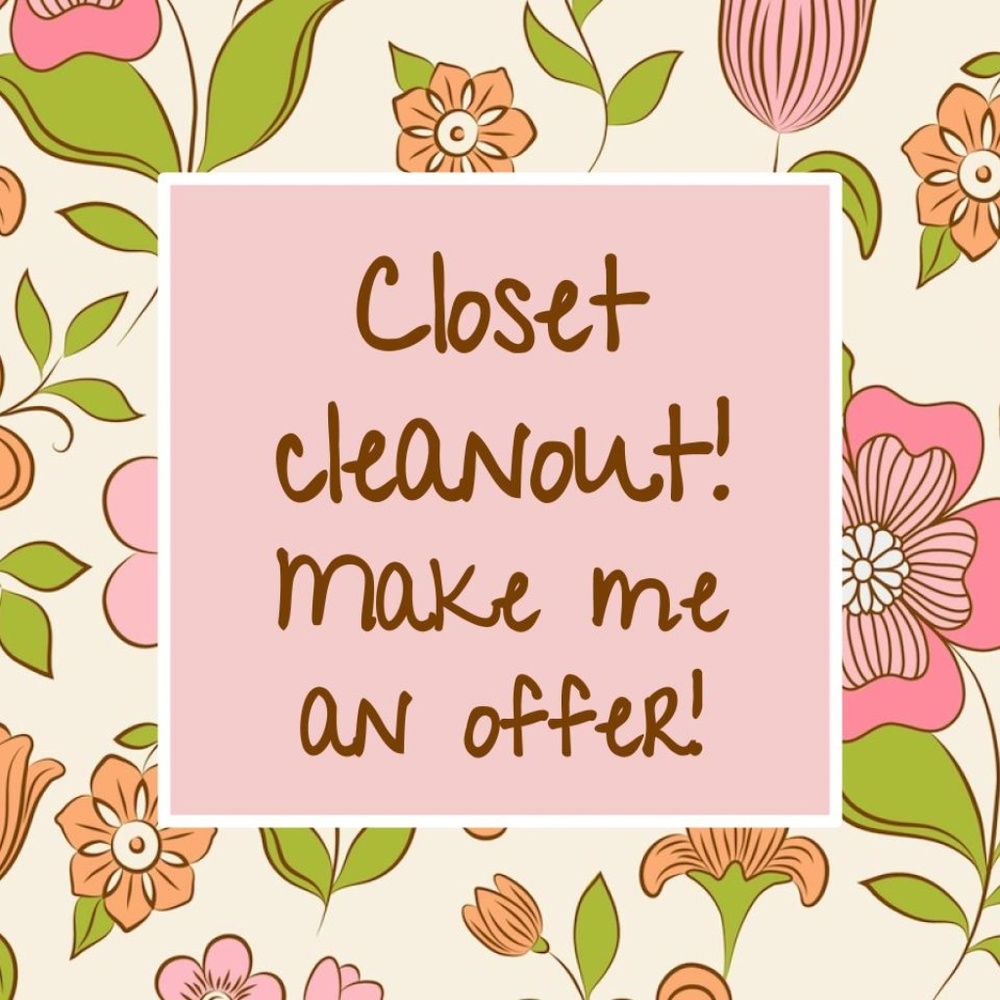 Closet cleanout